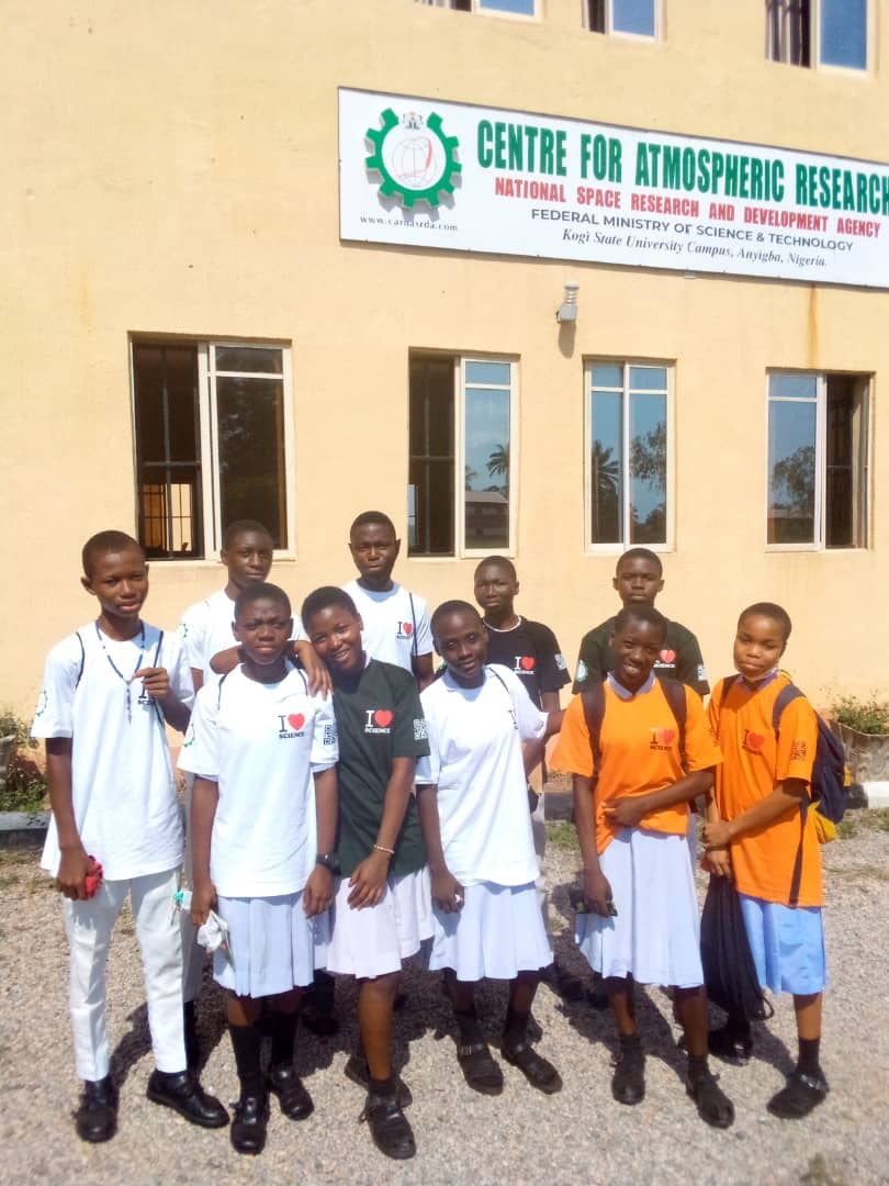 Students at the center for atmospheric research kogi state university